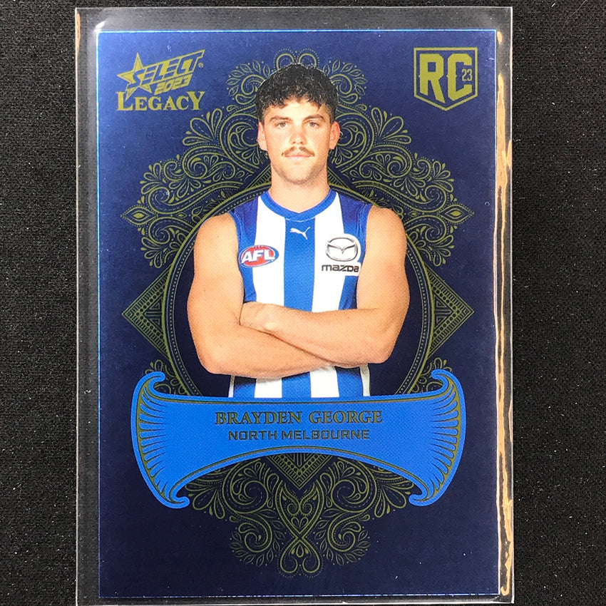 2023 Legacy Afl Brayden George Legacy Plus Rookie 372/425