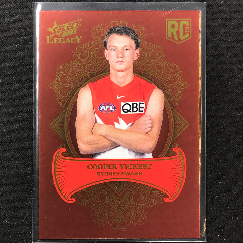 2023 Legacy Afl Cooper Vickery Legacy Plus Rookie 15/425