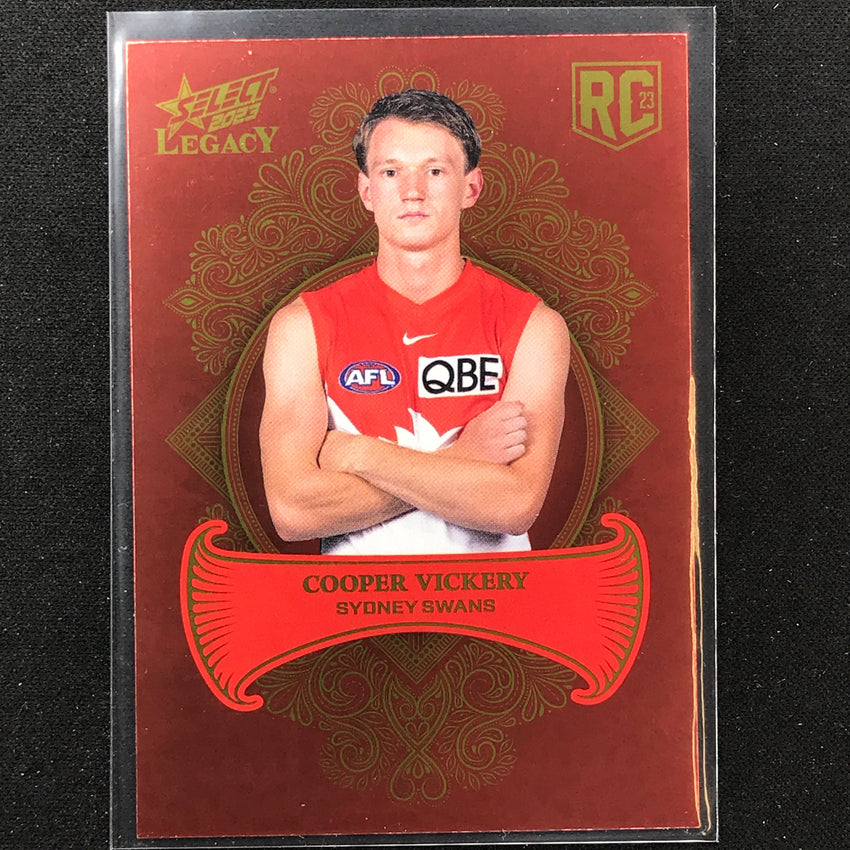 2023 Legacy Afl Cooper Vickery Legacy Plus Rookie 102/425