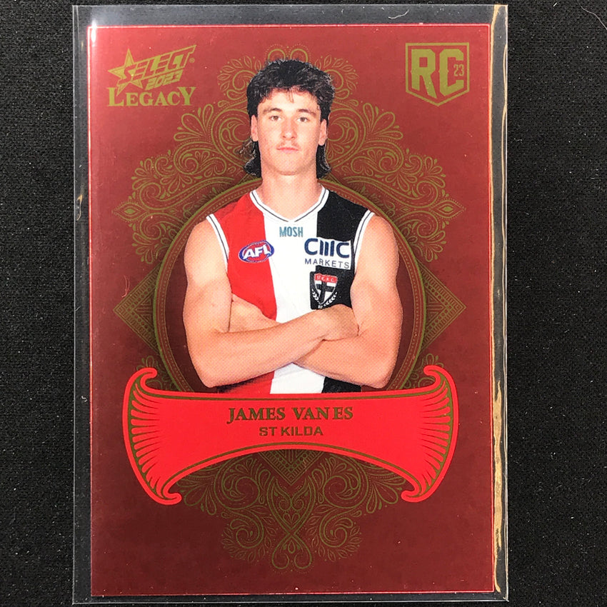 2023 Legacy Afl James Vanes Legacy Plus Rookie 64/425