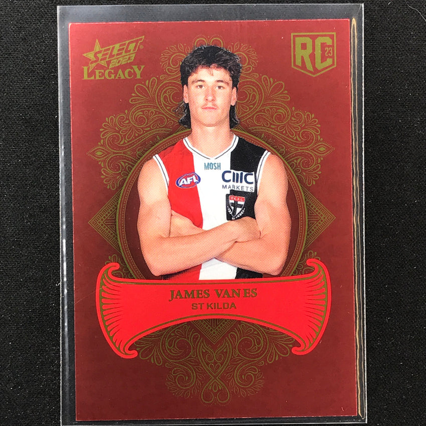 2023 Legacy Afl James Vanes Legacy Plus Rookie 121/425