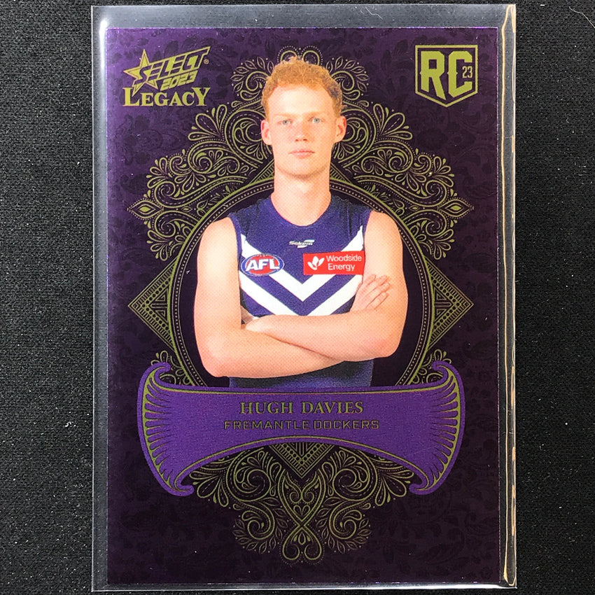 2023 Legacy Afl Hugh Davies Legacy Plus Rookie 356/425