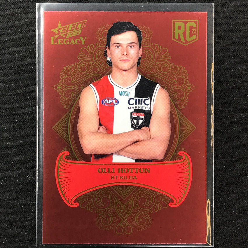 2023 Legacy Afl Olli Hotton Legacy Plus Rookie 142/425