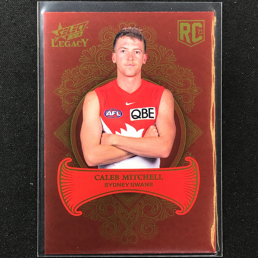 2023 Legacy Afl Caleb Mitchell Legacy Plus Rookie 302/425