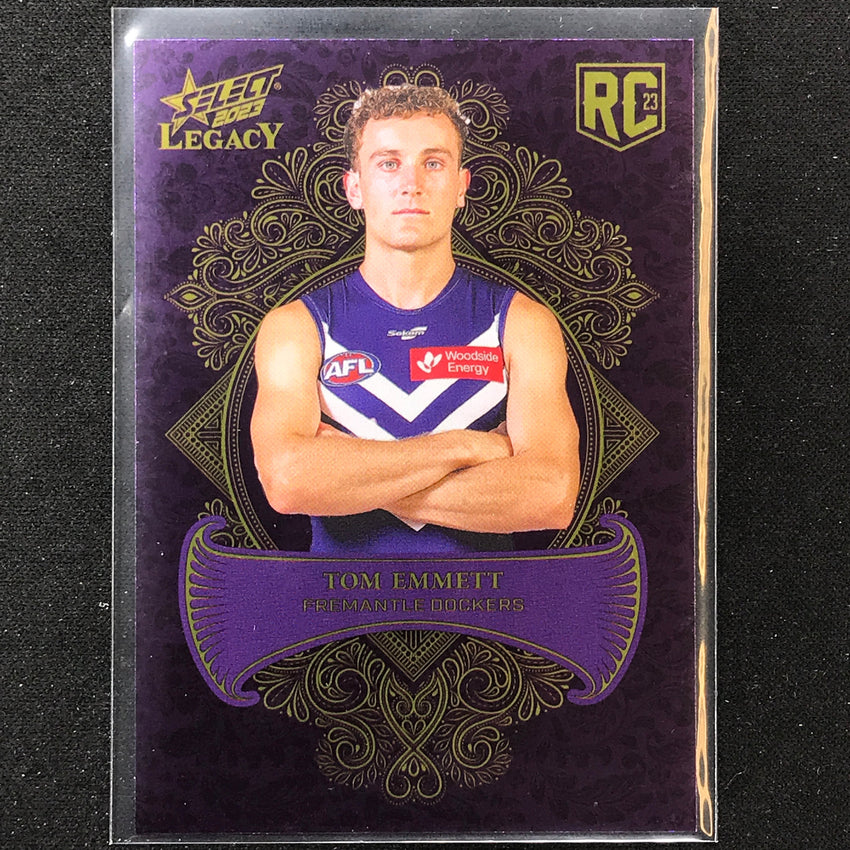 2023 Legacy Afl Tom Emmett Legacy Plus Rookie 87/425