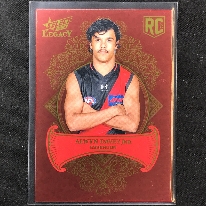 2023 Legacy Afl Alwyn Davey Jnr. Legacy Plus Rookie 38/425