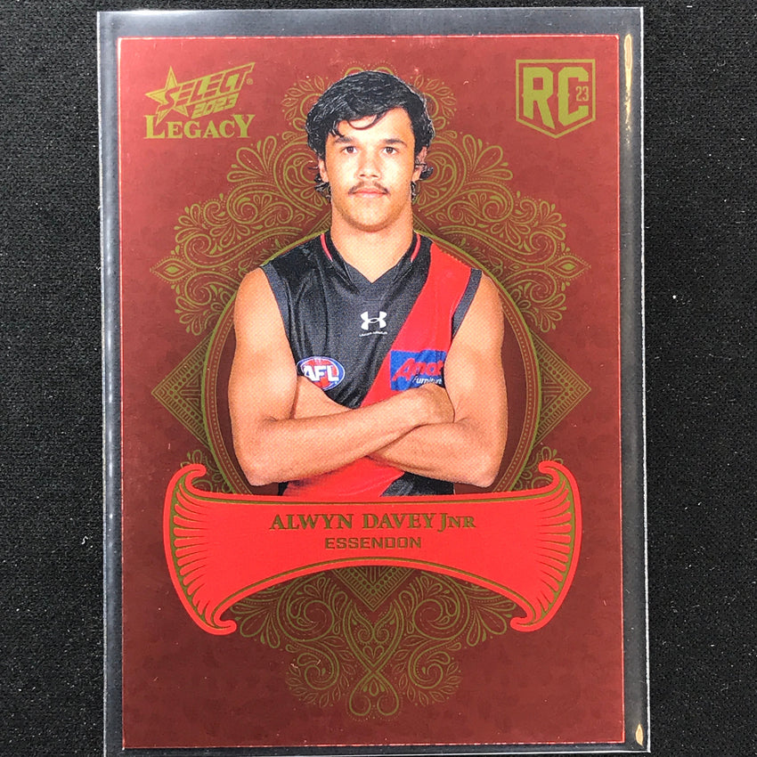2023 Legacy Afl Alwyn Davey Jnr. Legacy Plus Rookie 292/425