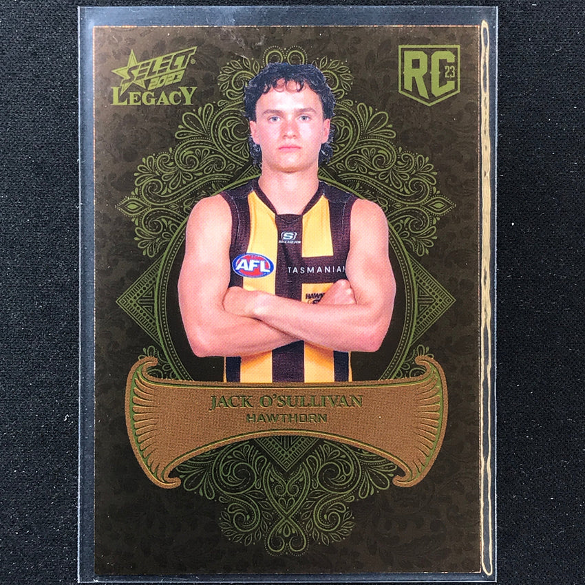 2023 Legacy Afl Jack Osullivan Legacy Plus Rookie 147/425