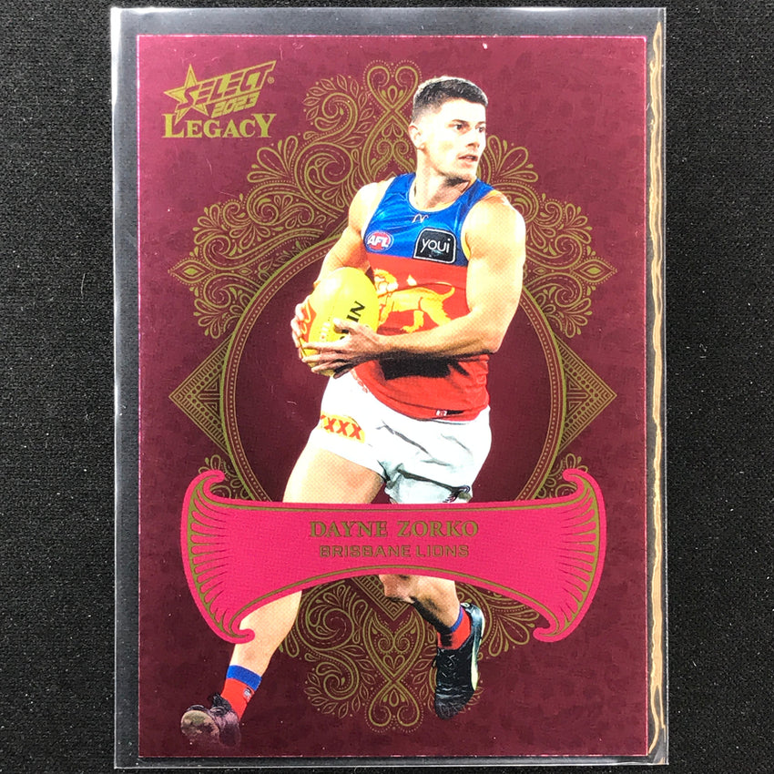 2023 Legacy Afl Dayne Zorko Legacy Plus 153/425