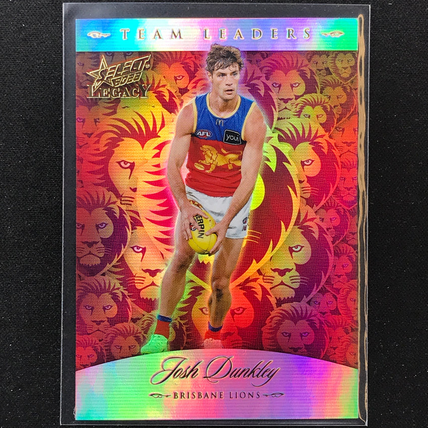 2023 Legacy Afl Josh Dunkley Team Leaders 34/200