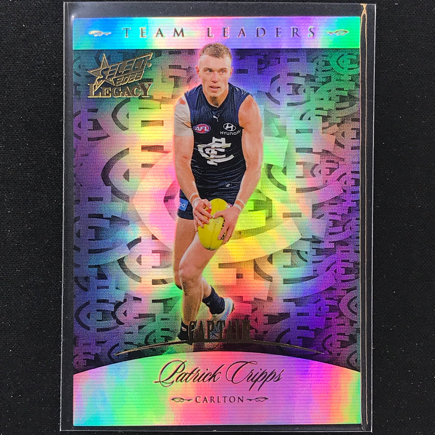 2023 Legacy Afl Patrick Cripps Team Leaders 99/200