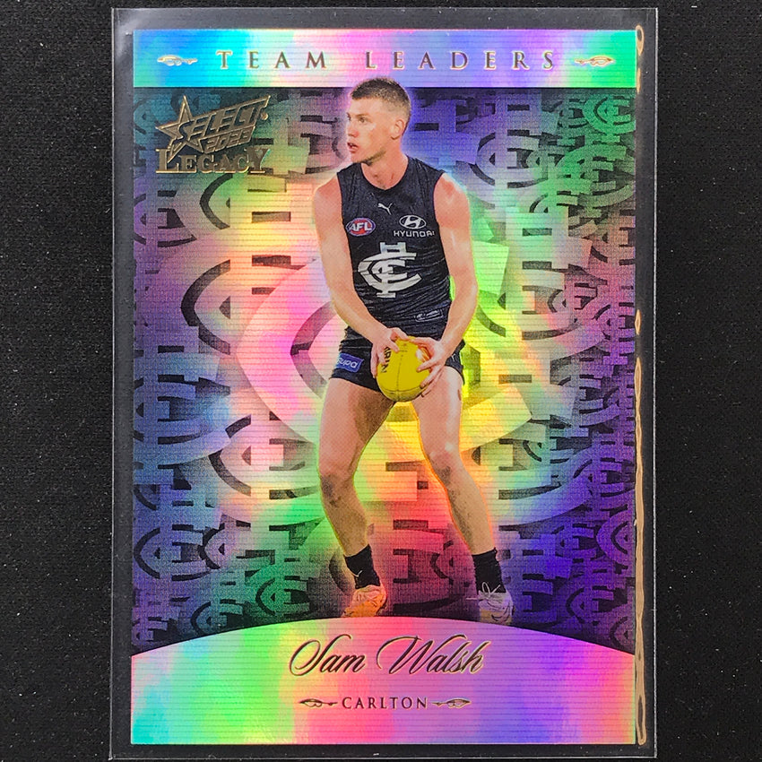 2023 Legacy Afl Sam Walsh Team Leaders 11/200