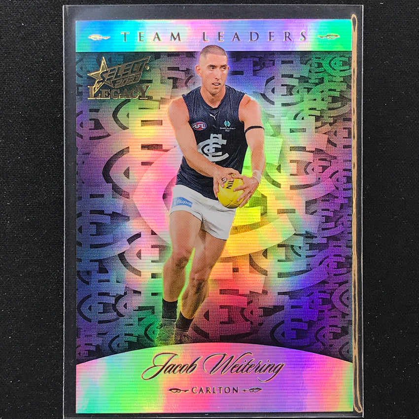2023 Legacy Afl Jacob Weitering Team Leaders 141/200