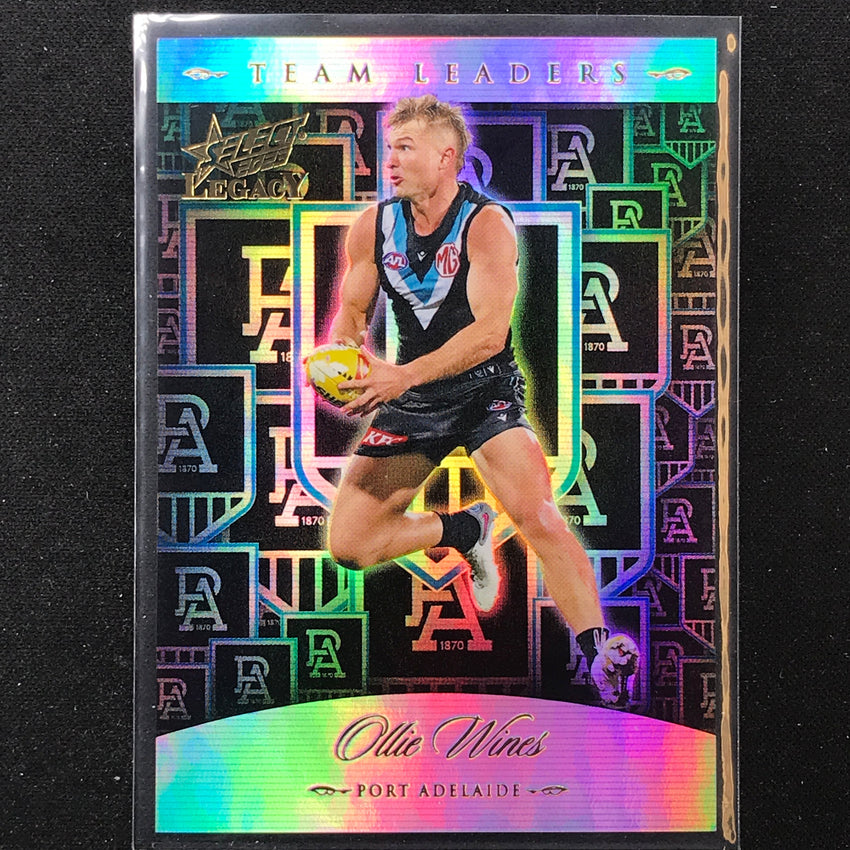 2023 Legacy Afl Ollie Wines Team Leaders 111/200