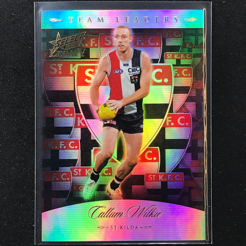 2023 Legacy Afl Callum Wilkie Team Leaders 176/200