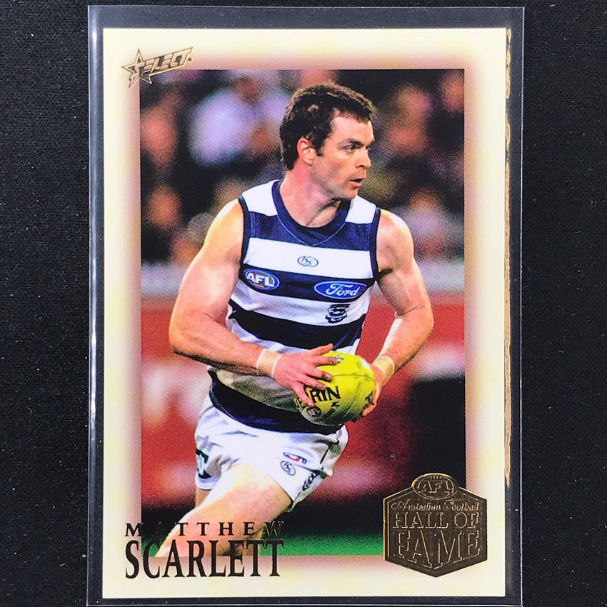 2023 Legacy Afl Matthew Scarlett Hall Of Fame Inductees Limited Edition 11/290