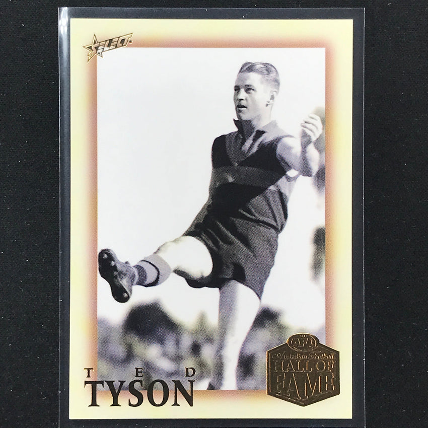 2023 Legacy Afl Ted Tyson Hall Of Fame Inductees Limited Edition 88/290
