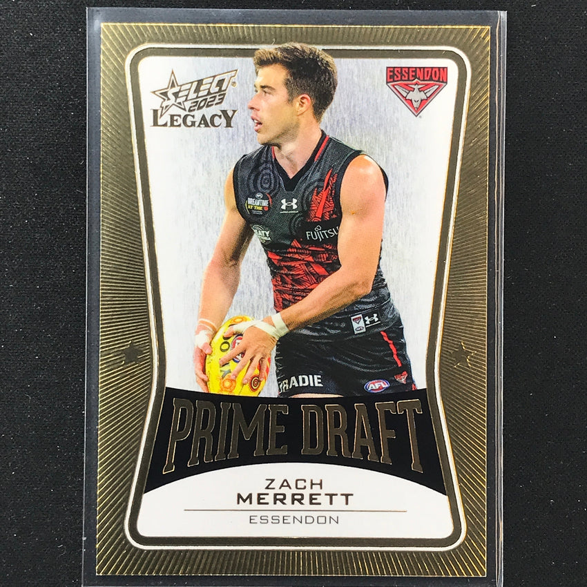 2023 Legacy Afl Zach Merrett Prime Draft 11/100
