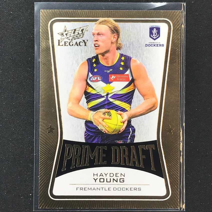 2023 Legacy Afl Hayden Young Prime Draft 40/100
