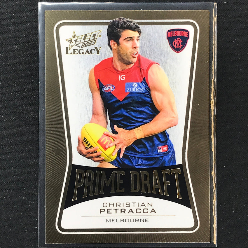 2023 Legacy Afl Christian Petracca Prime Draft 79/100