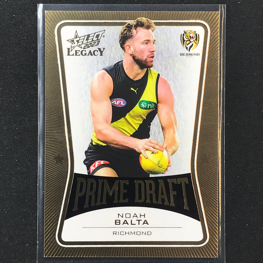 2023 Legacy Afl Noah Balta Prime Draft 008/100
