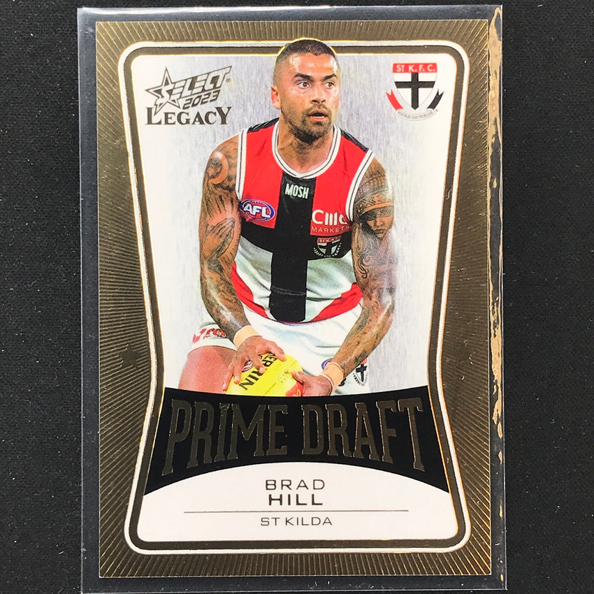 2023 Legacy Afl Brad Hill Prime Draft 14/100