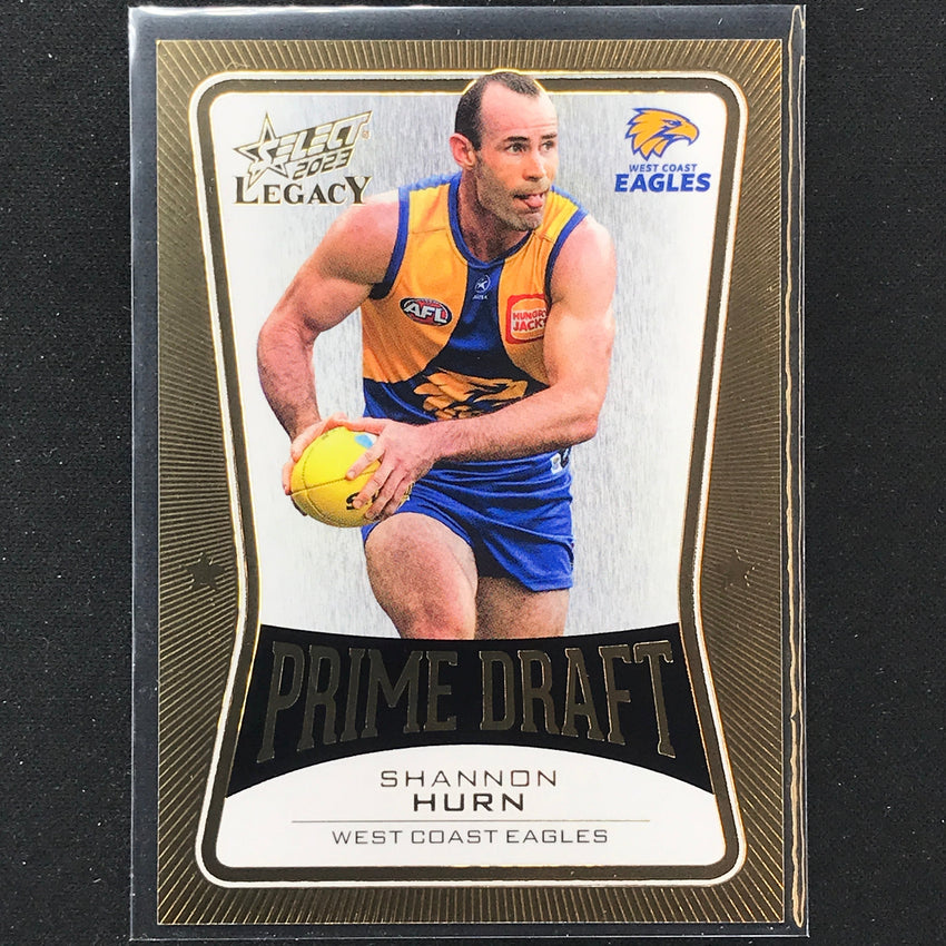2023 Legacy Afl Shannon Hurn Prime Draft 008/100