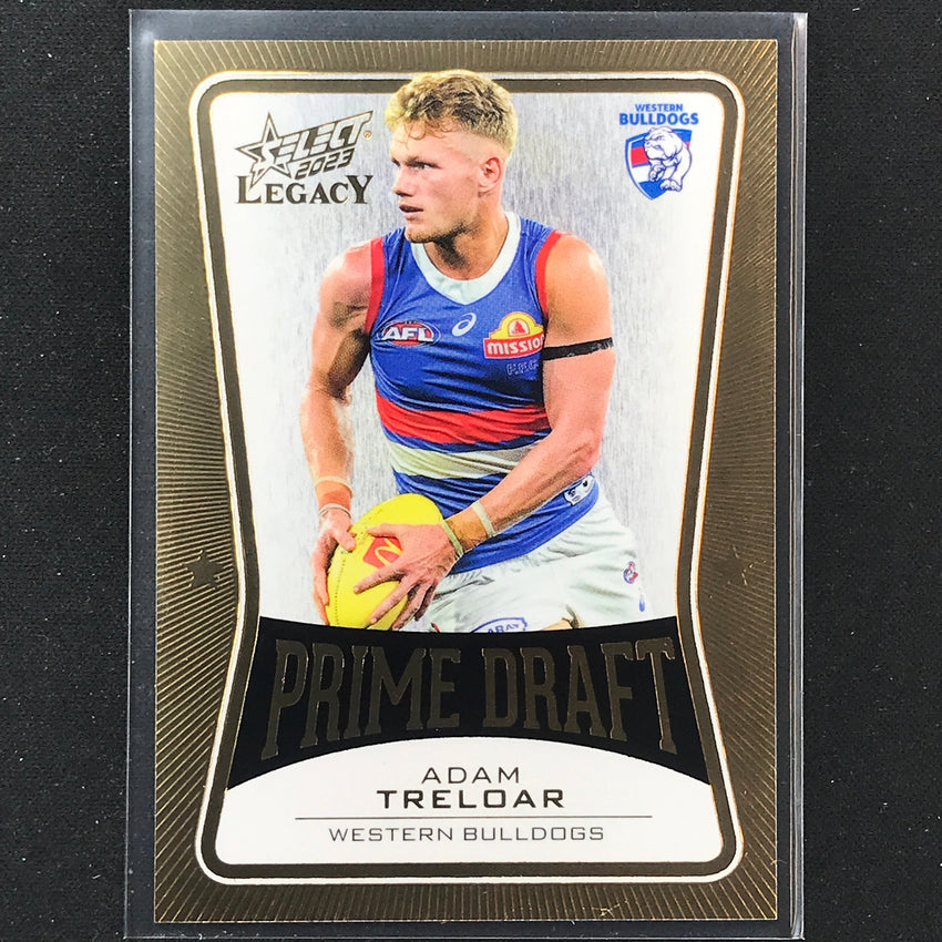 2023 Legacy Afl Adam Treloar Prime Draft 73/100