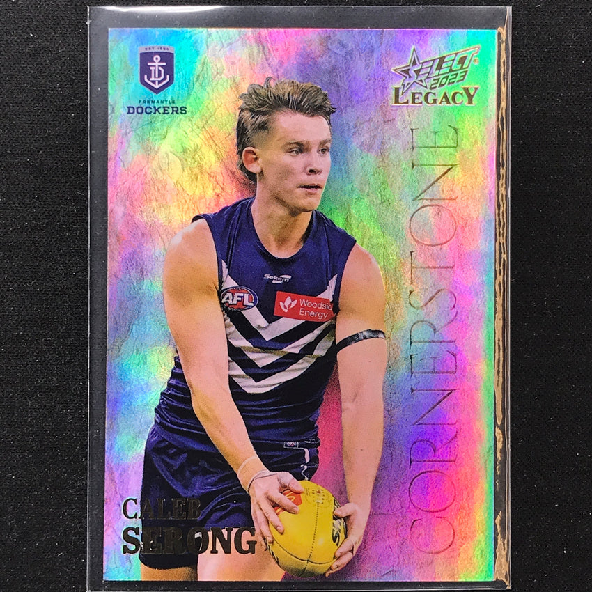 2023 Legacy Afl Caleb Serong Cornerstone 51/85