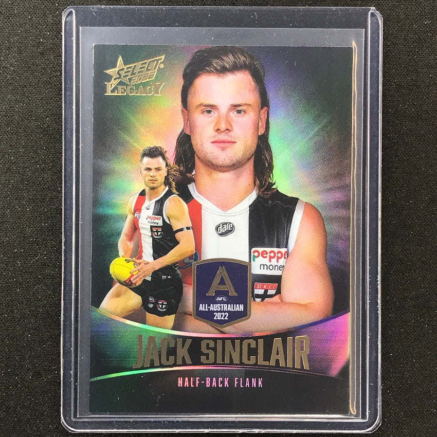 2023 Legacy Afl Jack Sinclair 2022 All-australian 52/195