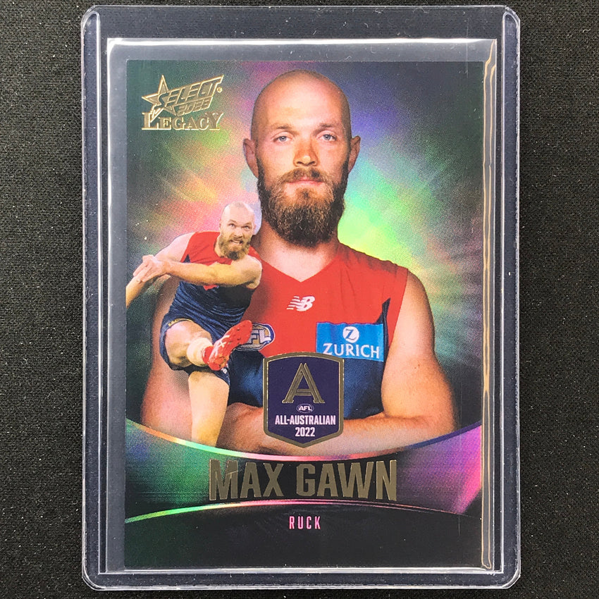 2023 Legacy Afl Max Gawn 2022 All-australian 107/195