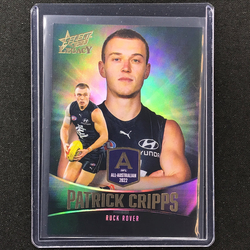 2023 Legacy Afl Patrick Cripps 2022 All-australian 119/195