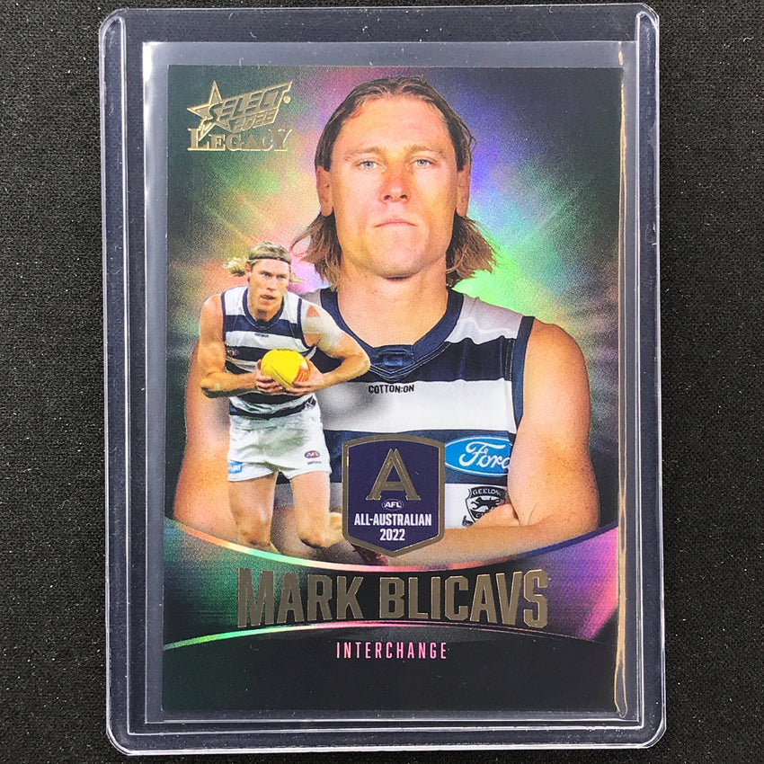 2023 Legacy Afl Mark Blicavs 2022 All-australian 37/195