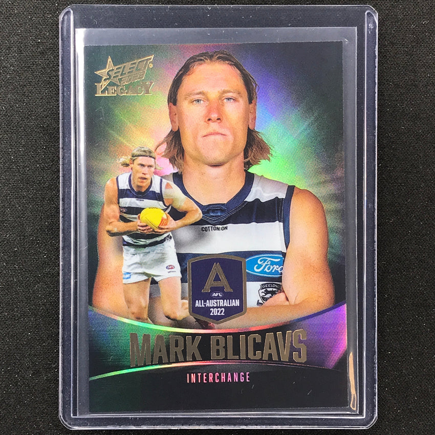 2023 Legacy Afl Mark Blicavs 2022 All-australian 101/195
