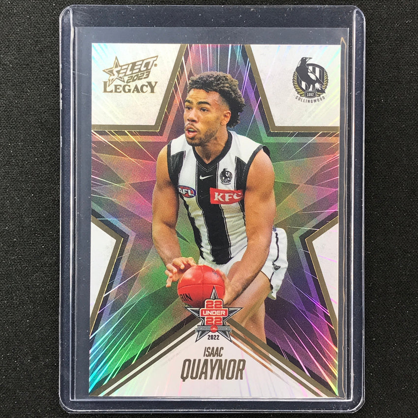 2023 Legacy Afl Isaac Quaynor 2022 22 Under 22 48/195