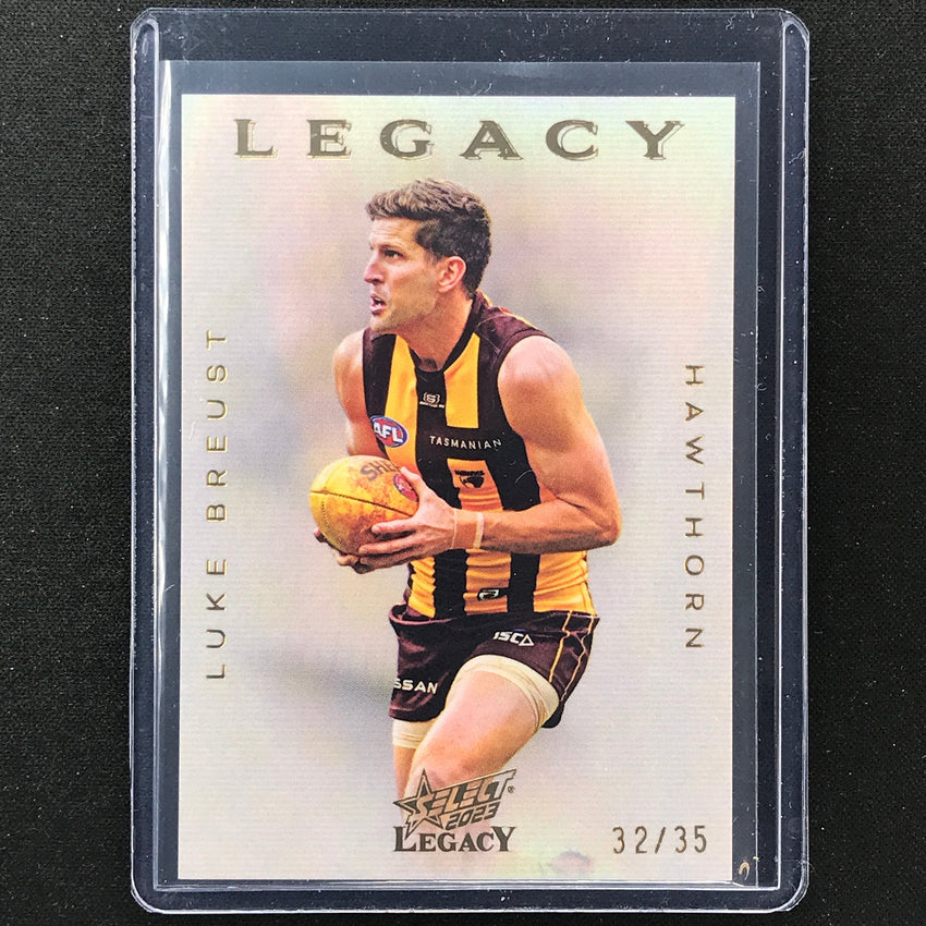 2023 Legacy Afl Luke Breust Legacy Insert Ssp 32/35