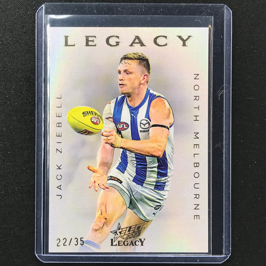 2023 Legacy Afl Jack Ziebell Legacy Insert Ssp 22/35
