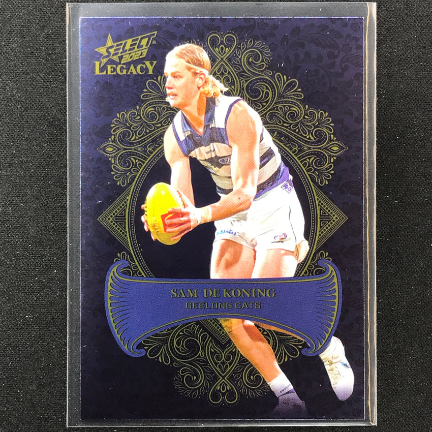 2023 Legacy Afl Sam De Koning Legacy Plus 34/425