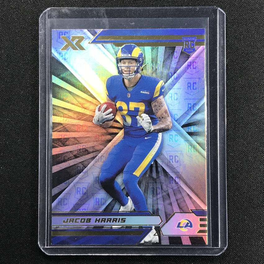 2021 XR JACOB HARRIS Rookie Base #185