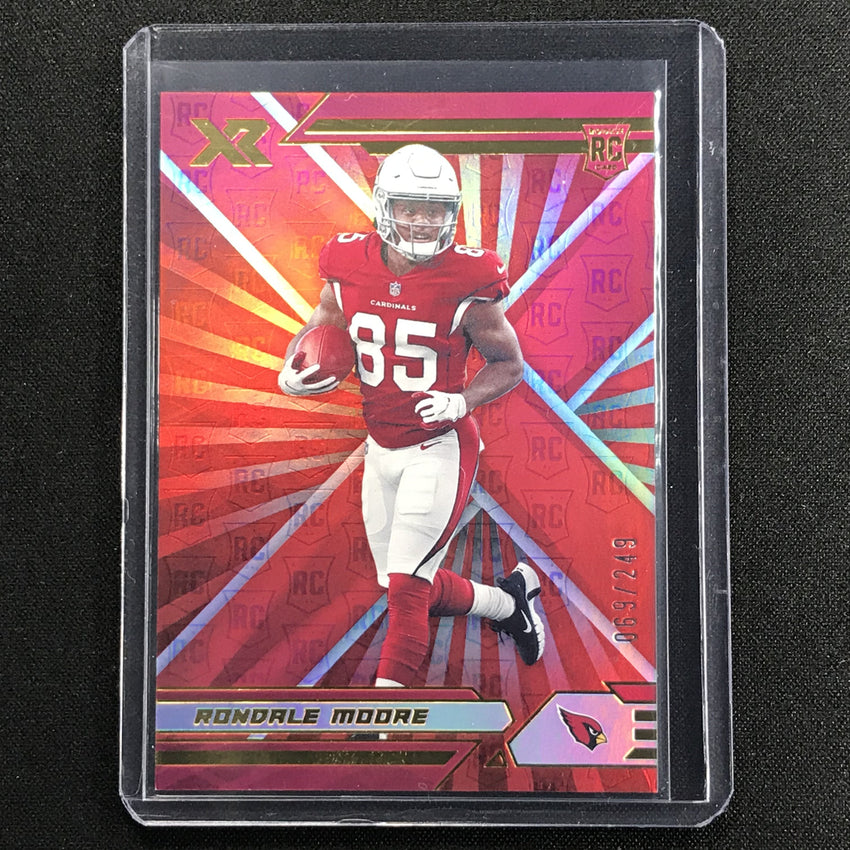 2021 Xr Rondale Moore Rookie Red 69/249