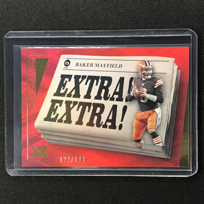 2021 Xr Baker Mayfield Extra Extra Red 122/149
