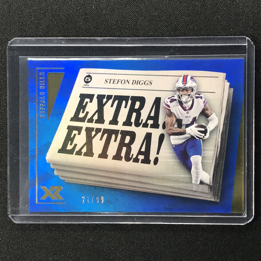 2021 Xr Stefon Diggs Extra Extra Blue 21/99