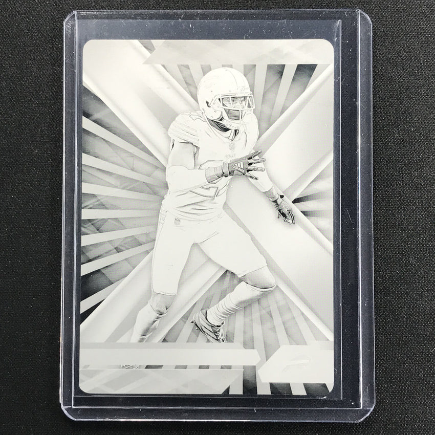 2021 Xr Tredavious White Black Printing Plate 1/1
