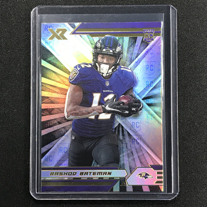 2021 XR RASHOD BATEMAN Rookie Base #123