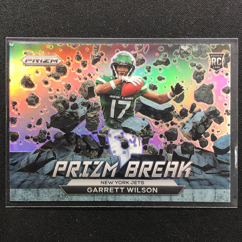 2022 Prizm GARRETT WILSON Prizm Break Rookie Silver Prizm #8