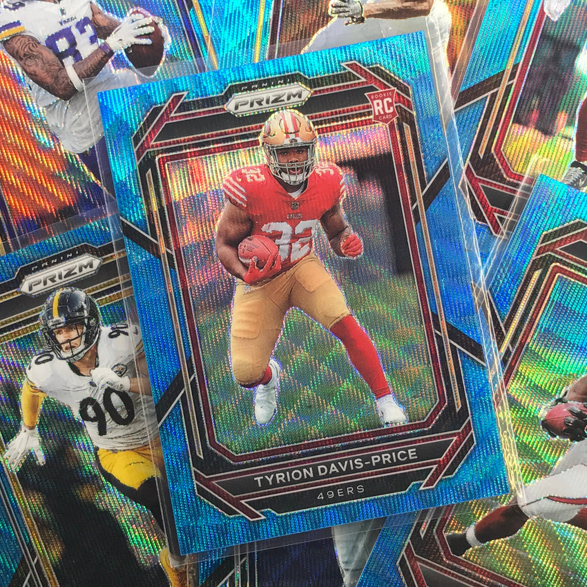2022 Prizm Alec Pierce Rookie Blue Wave 19/199 No 330