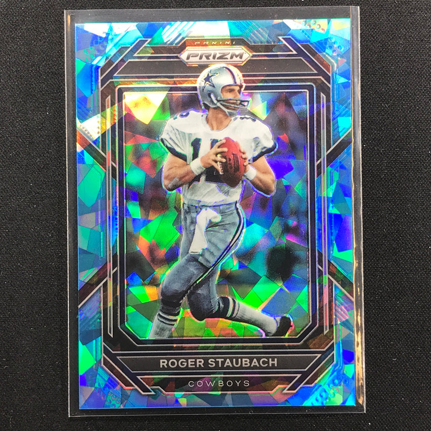 2022 Prizm Roger Staubach Blue Ice 5/99