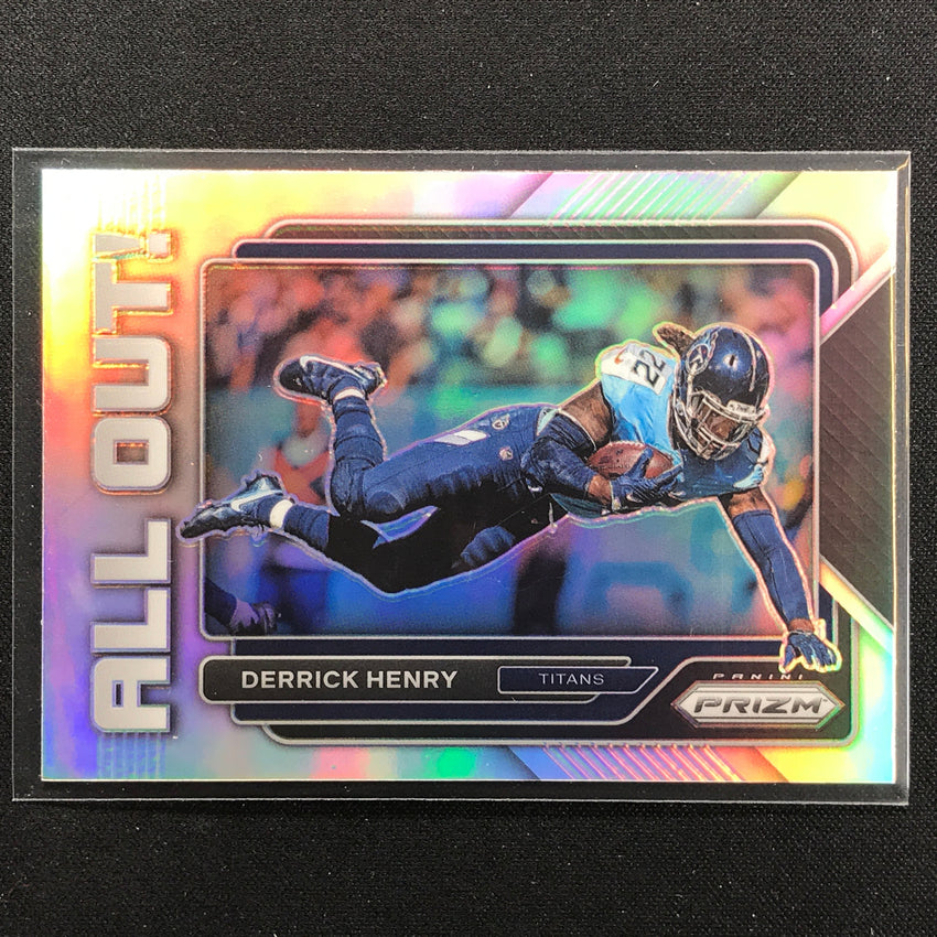 2022 Prizm Derrick Henry All Out Silver Prizm No 6