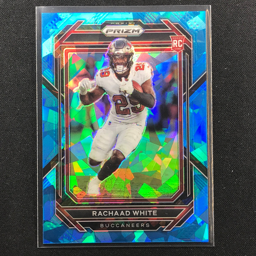 2022 Prizm Rachaad White Rookie Blue Ice 33/99