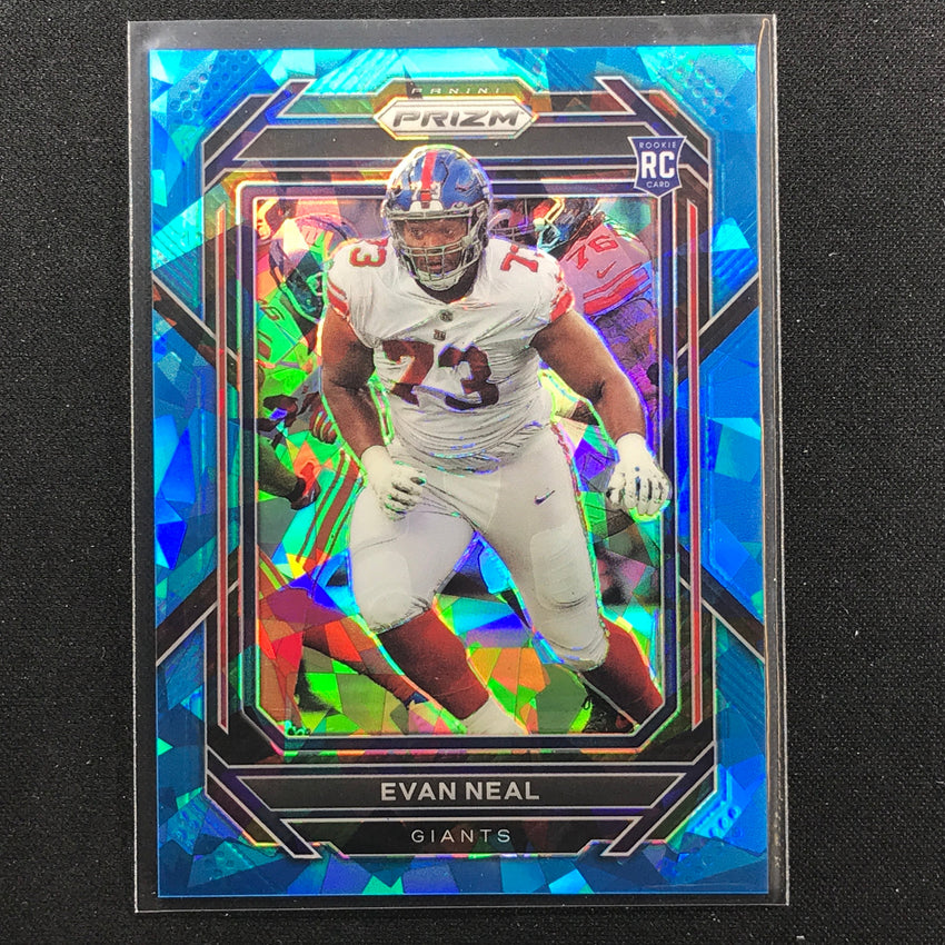 2022 Prizm Evan Neal Rookie Blue Ice 92/99